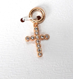 cross crystal Charm